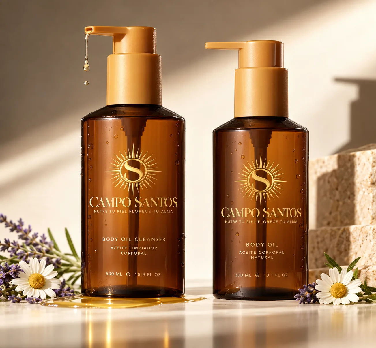 Campo Santos body oil collection