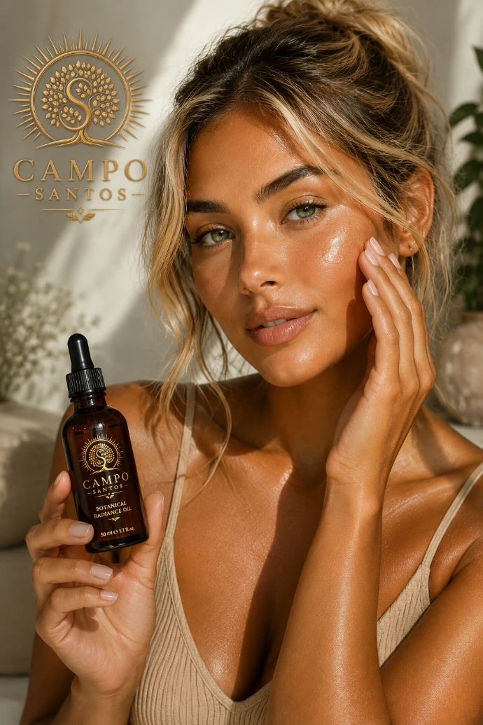 Campo Santos botanical radiance oil, natural skincare